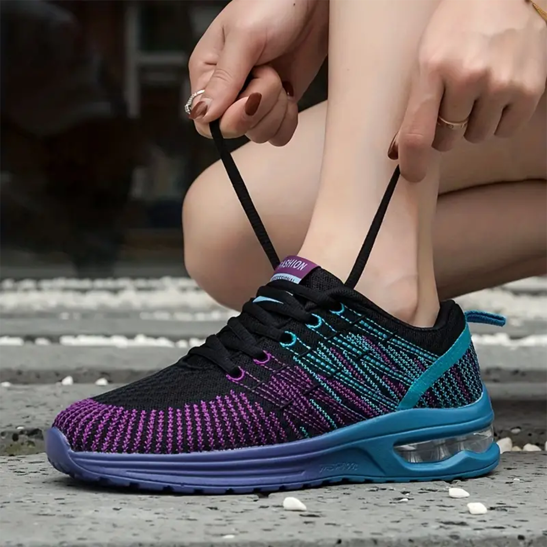 Scarpe Comfort Hildaschritt - Eleganza Nero Viola per il Tuo Stile