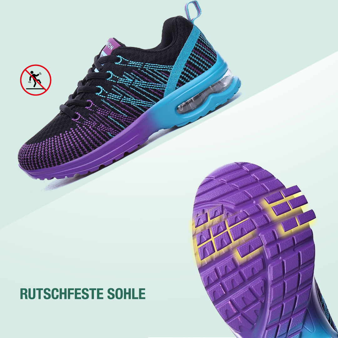 Scarpe Comfort Hildaschritt - Eleganza Nero Viola per il Tuo Stile