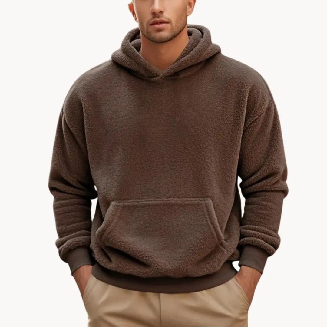 Felpa con Cappuccio - Comfort e Stile in Fleece di Alta Qualità