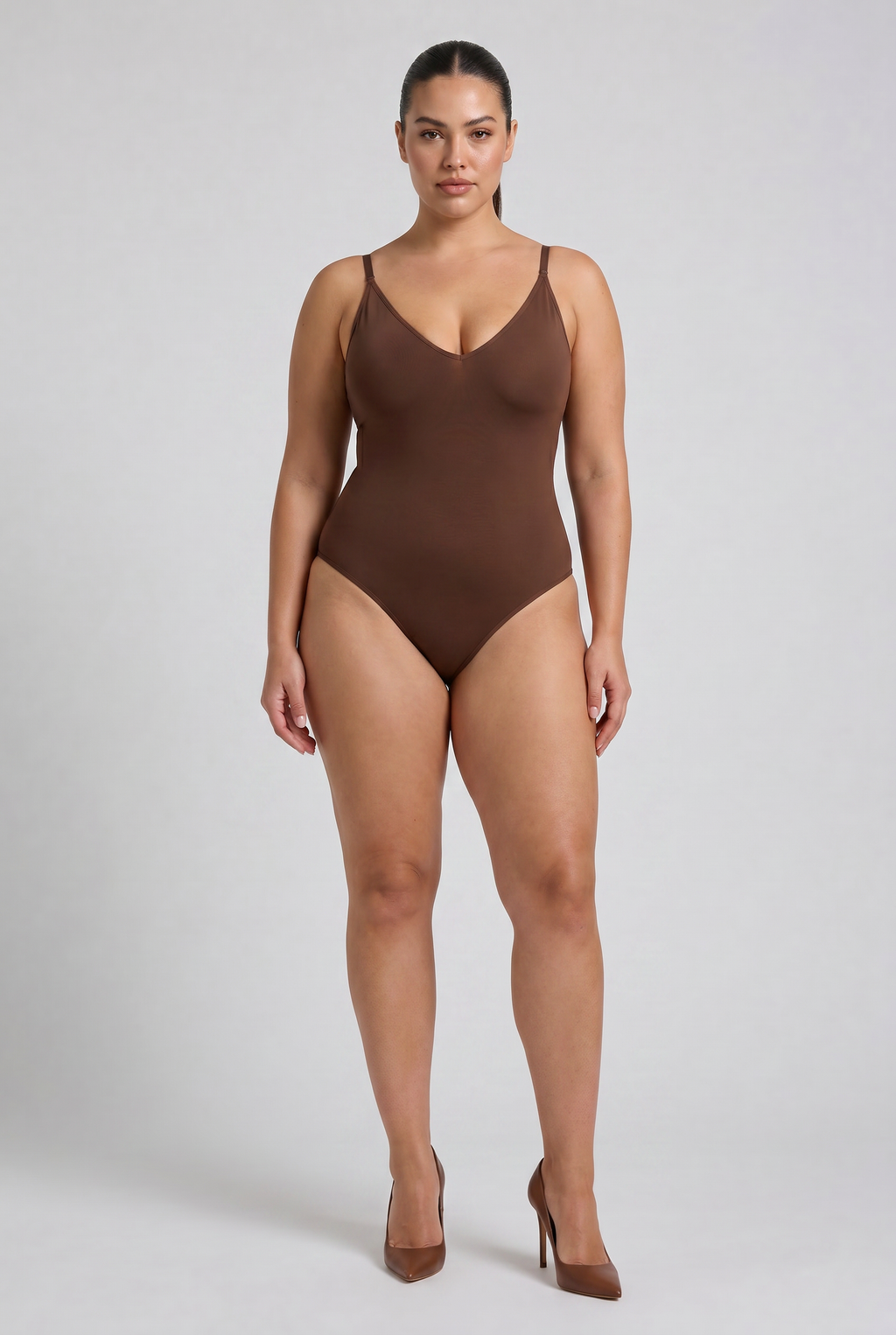 NATALIA™| BODY SNATCHED MARRONE PER DONNA - Scolpisci la Tua Silhouette!