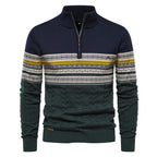 Constantino - Maglione Elegante in Mistura di Maglia per un Stile Unico