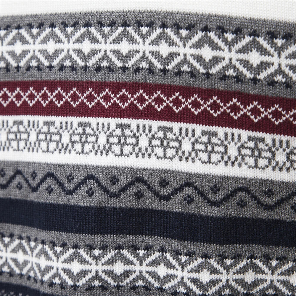 Constantino - Maglione Elegante in Mistura di Maglia per un Stile Unico