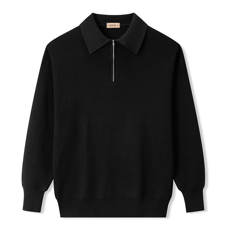 Francisco - Polo Elegante con Collo Zip Regolabile per Stile e Comfort