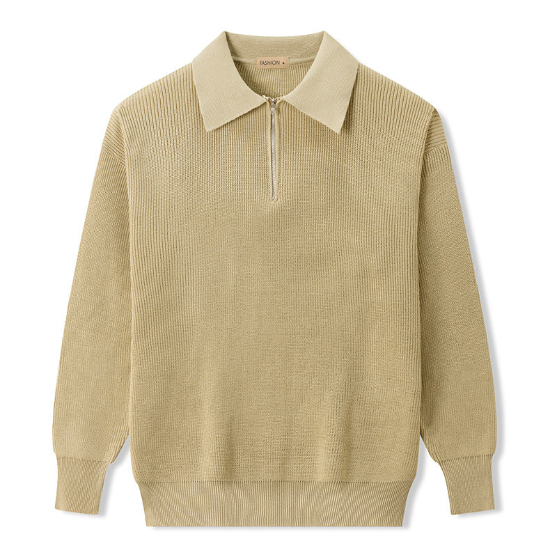 Francisco - Polo Elegante con Collo Zip Regolabile per Stile e Comfort