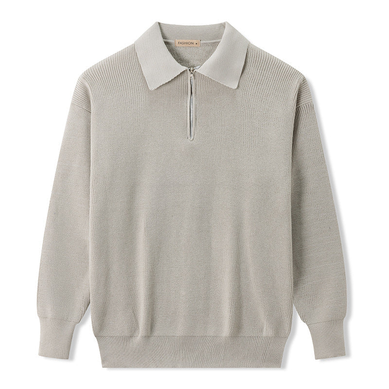 Francisco - Polo Elegante con Collo Zip Regolabile per Stile e Comfort
