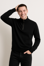 Pullover in Maglia Mezzo Zip: Stile e Comfort per Ogni Occasione!