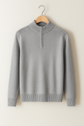 Pullover in Maglia Mezzo Zip: Stile e Comfort per Ogni Occasione!