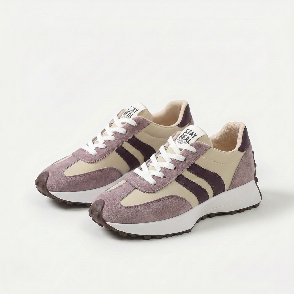 Nova – Sneakers Retro con Plateau e Suola Ammortizzata per il Massimo Comfort