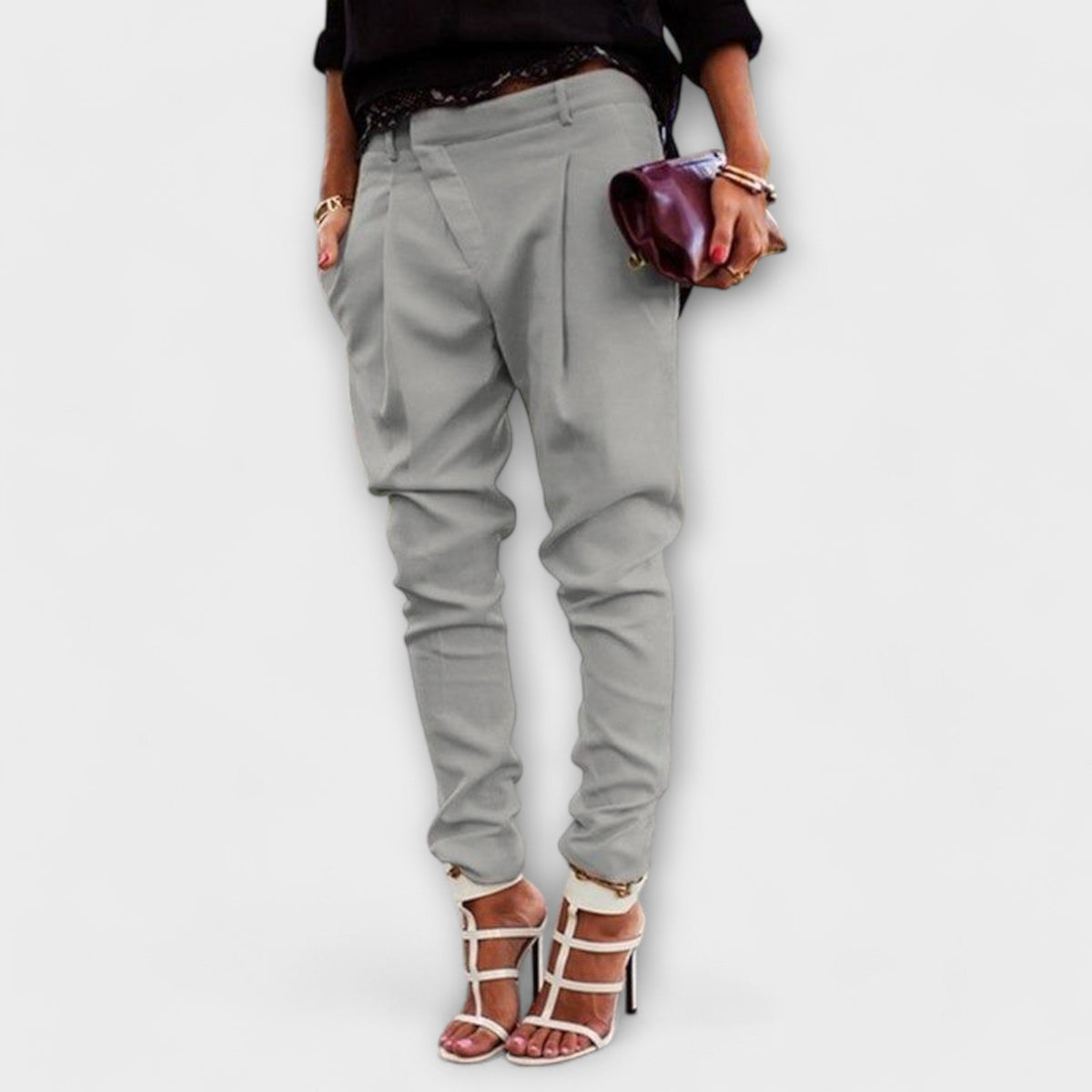 Mira - Pantaloni a Vita Alta Eleganti e Trendy