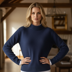 Maglione 100% Cashmere: L'Eleganza del Comfort