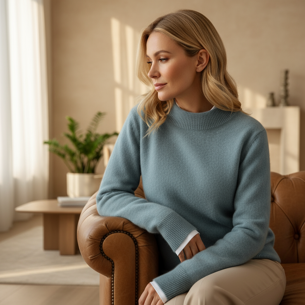 Maglione 100% Cashmere: L'Eleganza del Comfort