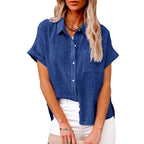AUDRINE™ |  Una camicetta casual e comoda con bottoni