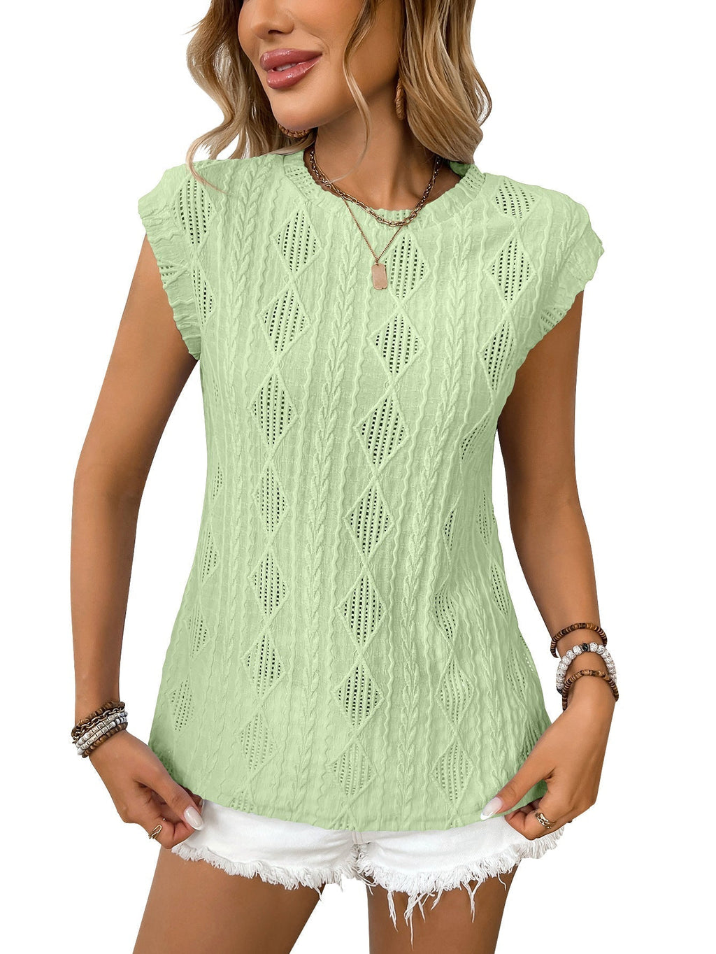 DELICE™ | Maglietta elegante in morbida maglia leggera