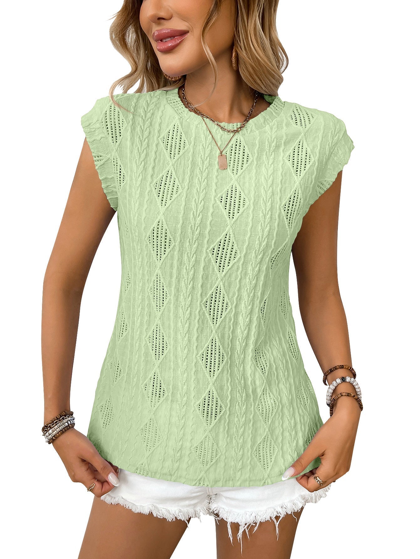 DELICE™ | Maglietta elegante in morbida maglia leggera