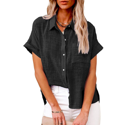 AUDRINE™ |  Una camicetta casual e comoda con bottoni