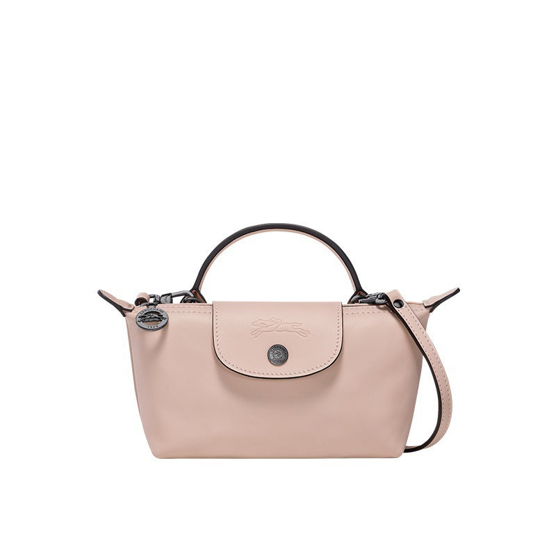 Mini Borsa a Mano in Pelle – Rosa