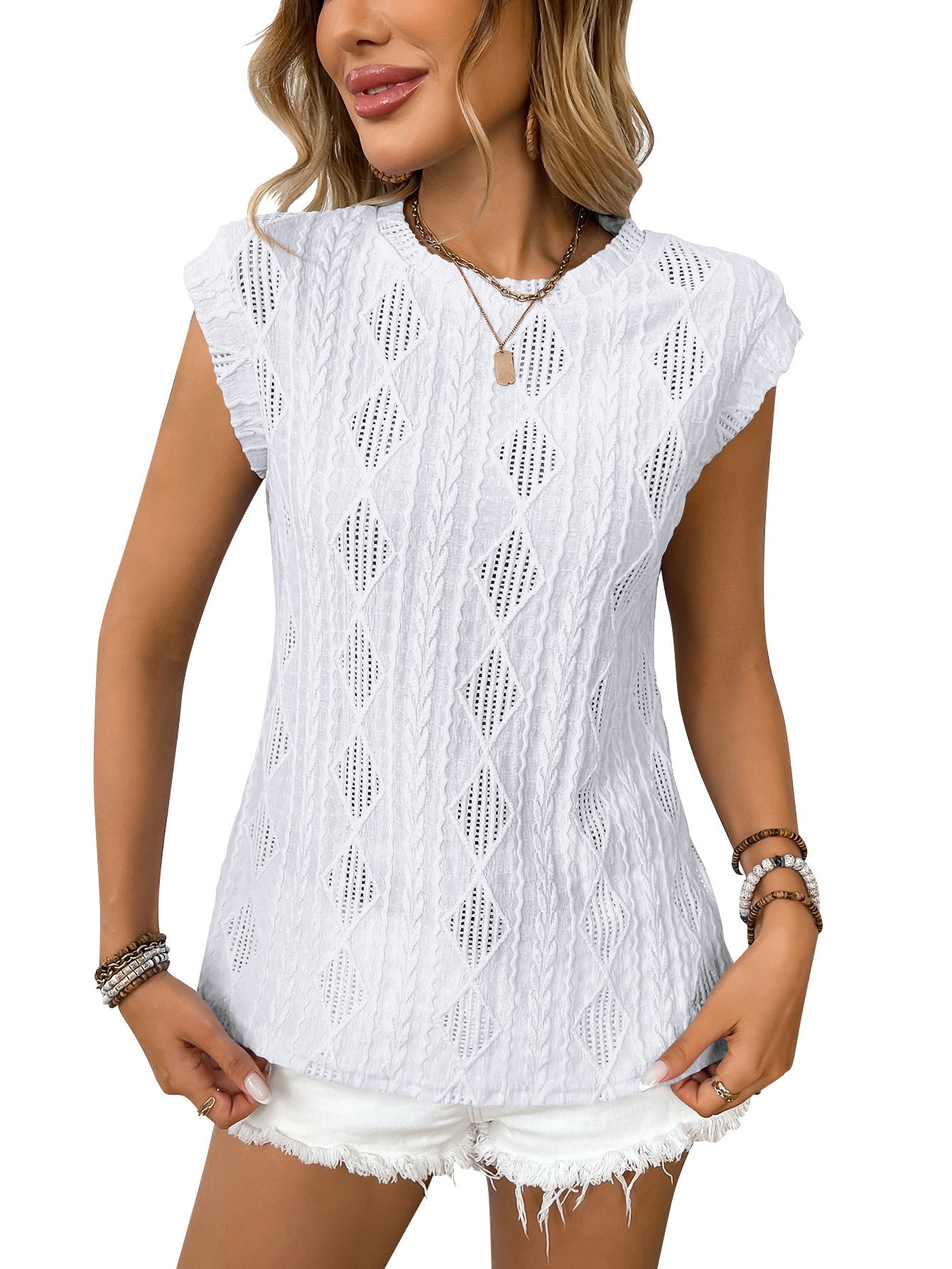 DELICE™ | Maglietta elegante in morbida maglia leggera