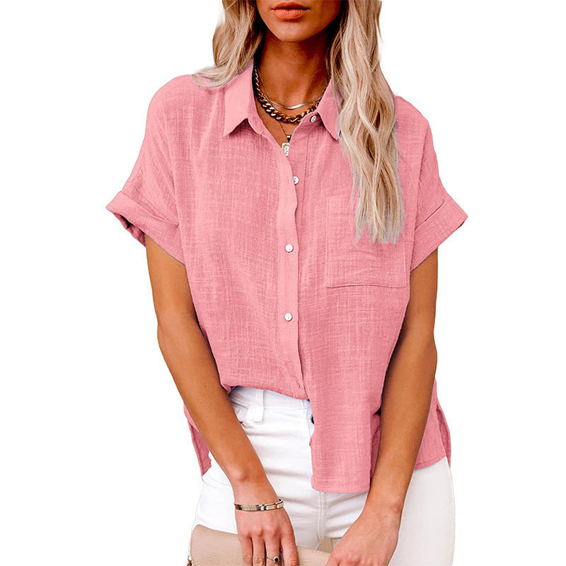 AUDRINE™ |  Una camicetta casual e comoda con bottoni
