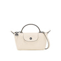 Mini Borsa a Mano in Pelle – Bianco