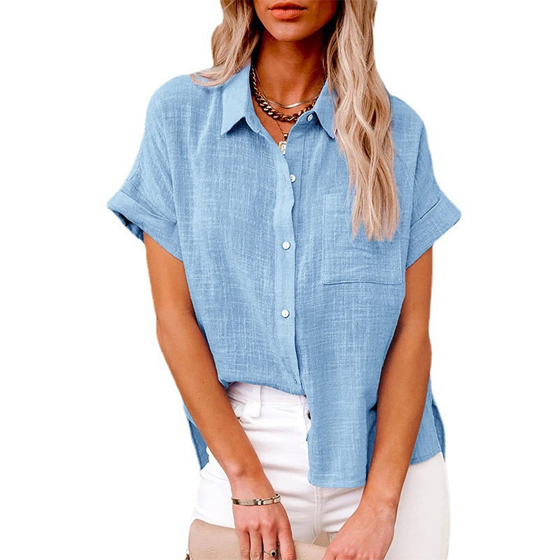 AUDRINE™ |  Una camicetta casual e comoda con bottoni
