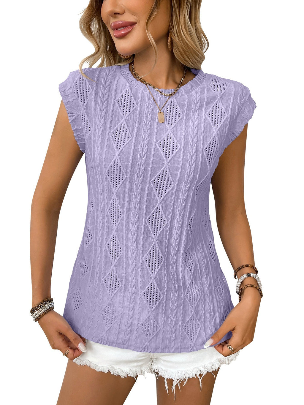 DELICE™ | Maglietta elegante in morbida maglia leggera