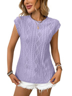 DELICE™ | Maglietta elegante in morbida maglia leggera