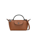 Mini Borsa a Mano in Pelle – Marrone