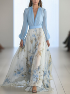 Penelope | Abito Maxi Floreale Elegante per Stile e Comfort