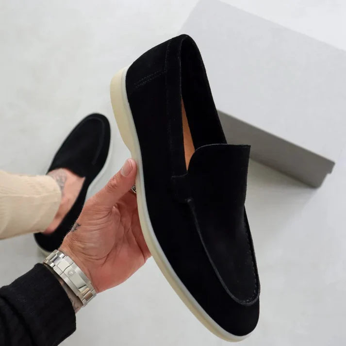 Gian™ | Mocassini da uomo effetto camoscio