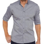 Camicia Antipiega Leo con Zip - Stile e Comfort in Ogni Occasione!