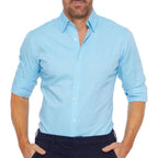 Camicia Antipiega Leo con Zip - Stile e Comfort in Ogni Occasione!