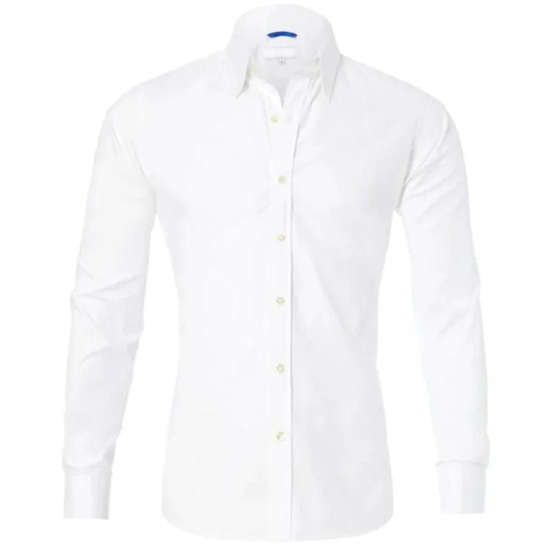 Camicia Antipiega Leo con Zip - Stile e Comfort in Ogni Occasione!