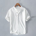 Camicia Damian in Cotone e Lino: Eleganza Naturale per Ogni Occasione