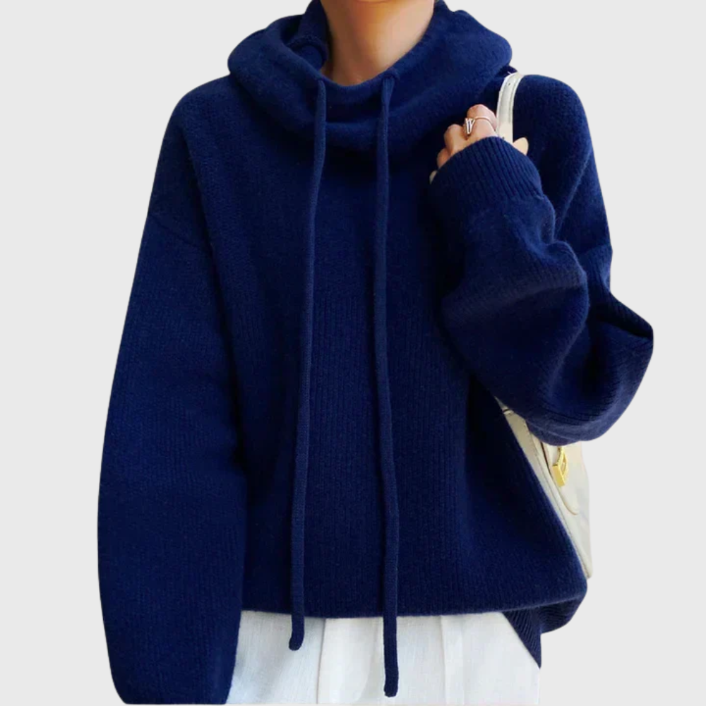 Felpa con Cappuccio 100% Cashmere: Comfort e Stile Inconfondibili!