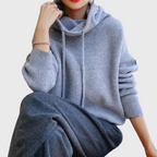 Felpa con Cappuccio 100% Cashmere: Comfort e Stile Inconfondibili!