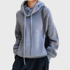 Felpa con Cappuccio 100% Cashmere: Comfort e Stile Inconfondibili!