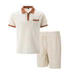 Set Polo in Tessuto Waffle - Comfort e Stile Unici!