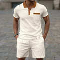 Set Polo in Tessuto Waffle - Comfort e Stile Unici!