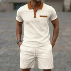 Set Polo in Tessuto Waffle - Comfort e Stile Unici!