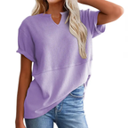 GRACIE™ | Comodo maglione in viscosa a righe