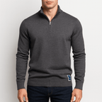 Maglione Slim con Zip - Stile e Comfort in Ogni Occasione