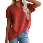 GRACIE™ | Comodo maglione in viscosa a righe