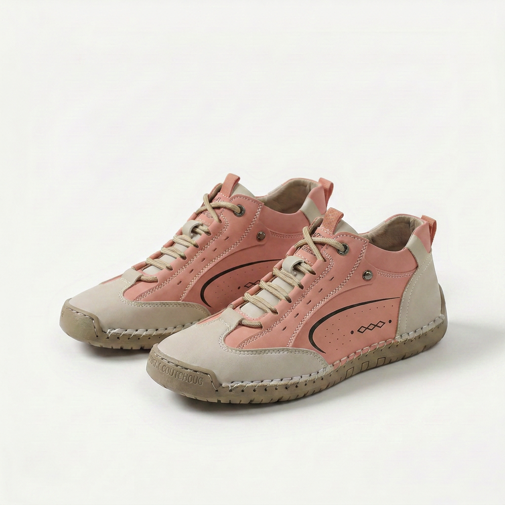 Romy – Sneakers Mid-Top Confortevoli in Delicati Toni Pastello