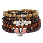 NOEMI™ | Set di bracciali bohémien con perline – Stile naturale ed eleganza senza tempo