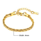 Amara™ | Elegante bracciale intrecciato