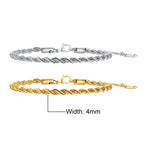 Amara™ | Elegante bracciale intrecciato