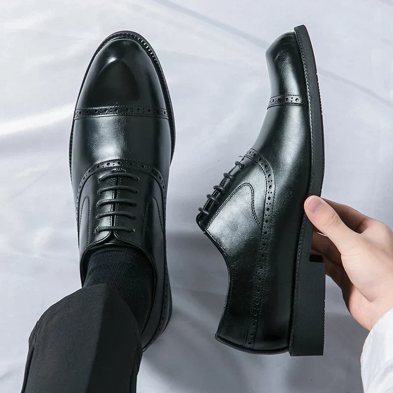 Carlos - Eleganti Scarpe Classiche in Pelle per un Stile Senza Tempo