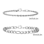 Lorenzo™ | Set di bracciali da uomo senza tempo