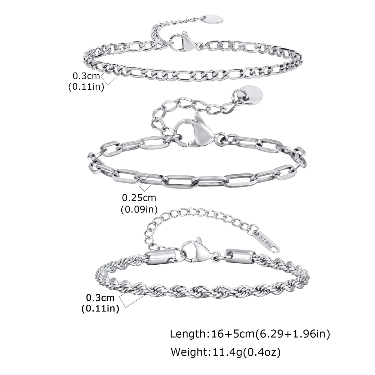 Matteo™ | Set di bracciali minimalisti da uomo