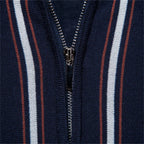 REED | Polo a Strisce Retro con Zip - Stile Unico e Comfort Incredibile!